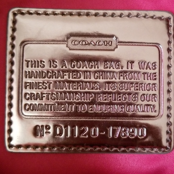 Coach Poppy Handbag - Picture 4 of 8